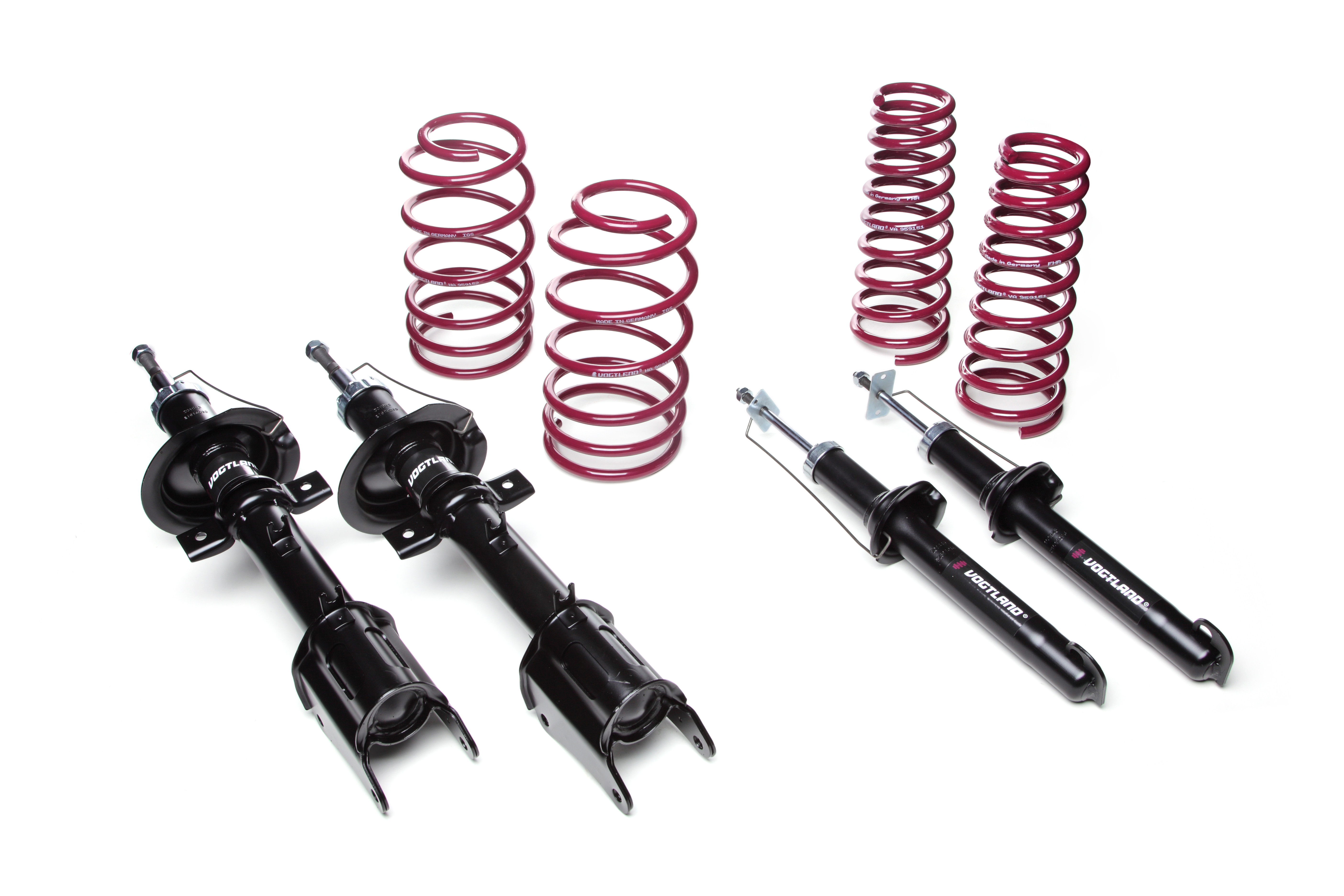 Schokdemper en korte veerset VOGTLAND Alfa Romeo 147 1.6 16V T.SPARK Eco 105pk 01/01-10/03 - VOG-960257 - 960257 - 4251244602864