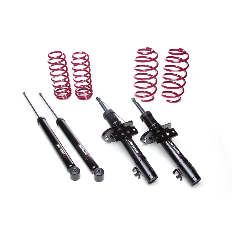 Kit amortisseurs et ressort courts VOGTLAND pour VW Polo 1.2 TDI 75cv 2009/10-2018/12 - VOG-960384 - 960384 - 4251244612955