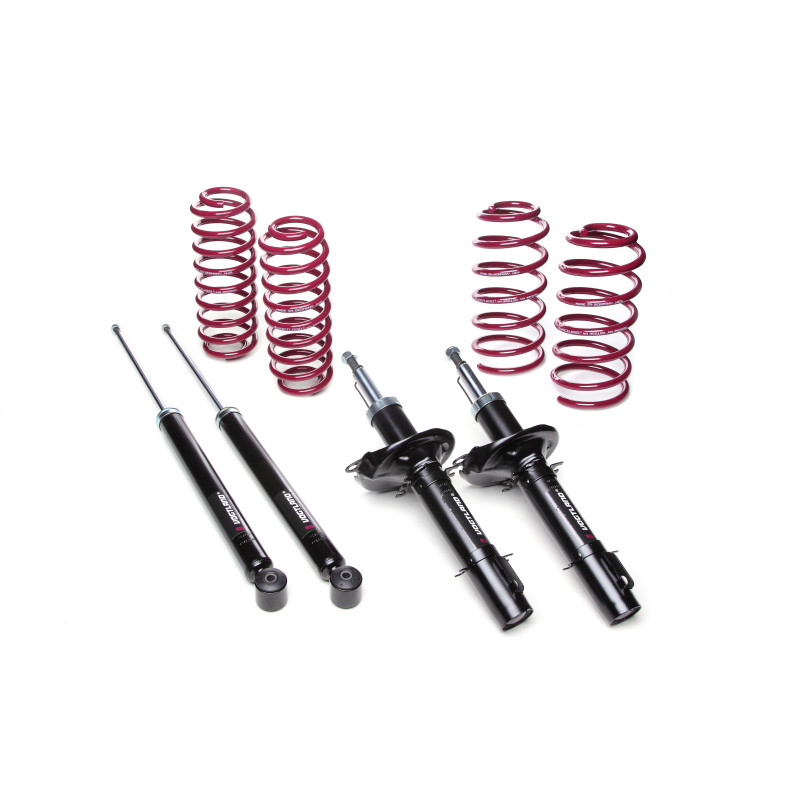 Kit amortisseurs et ressort courts VOGTLAND VW Golf IV 1.6 FSI 110cv 02/01-05/06 - 40 / 40 - VOG-960122 - 960122 - 4251244612405