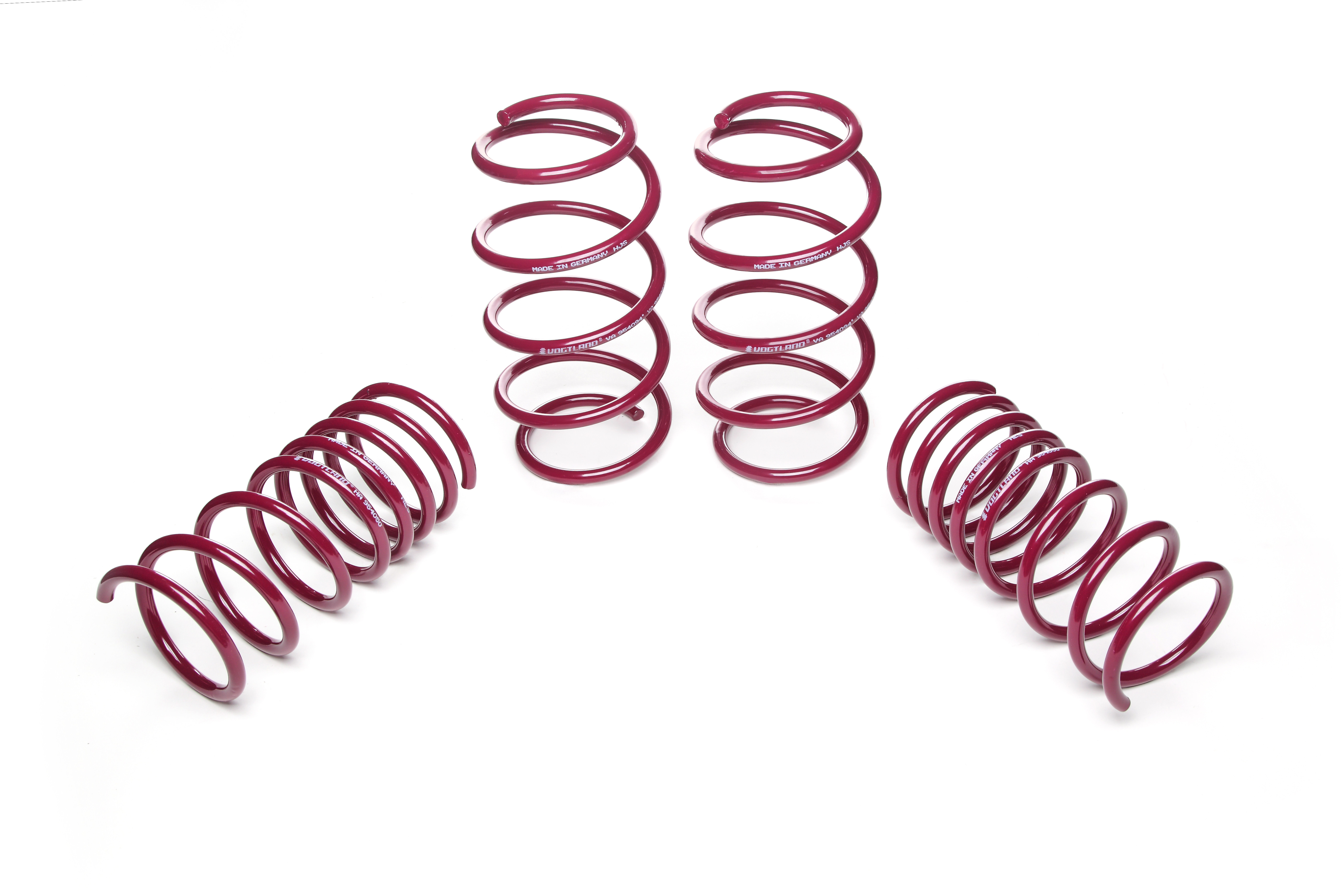 Korte veren VOGTLAND Fiat 500 1.3 D Multijet 75pk 07/10-18/12 - 25 / 35 - VOG-954051 - 954051 - 4251244602338