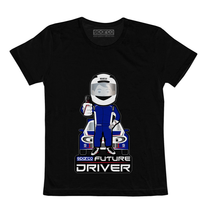 T-shirt bambino Sparco Future Driver - 017013.N.5-6 - 017013NR0506
