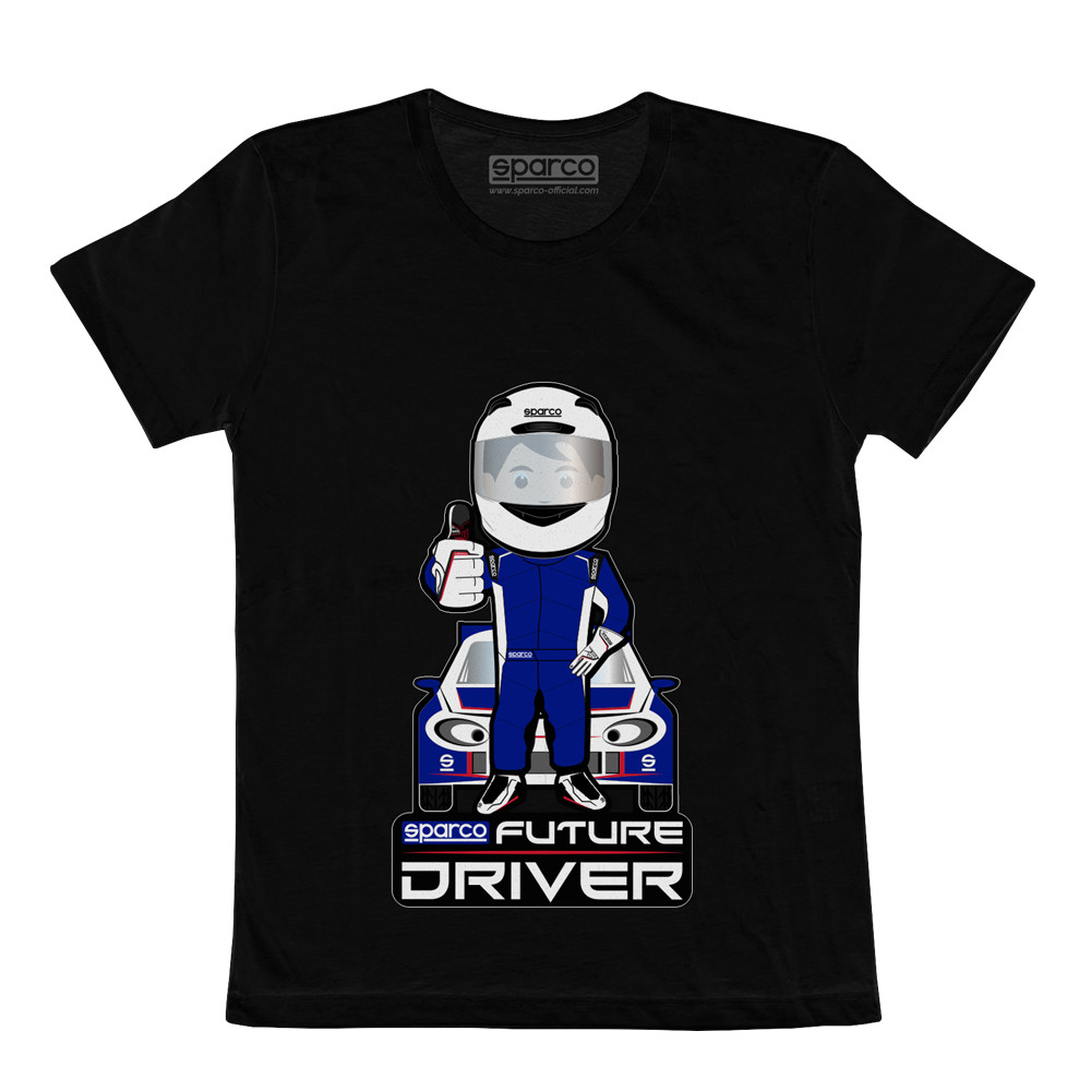 T-shirt bambino Sparco Future Driver - 017013.N.5-6 - 017013NR0506