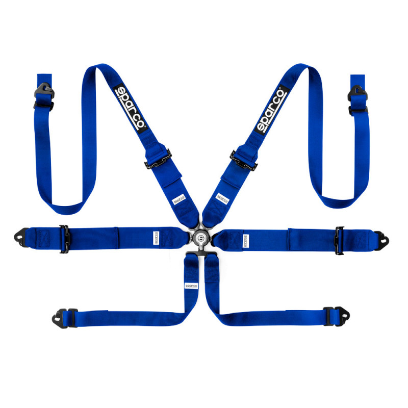 Sparco Competition H-3+2 6-point harness - 04818RH1.N - 04818RH1NR - 8033280355241