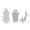 Sedile avvolgente Sparco EVO QRT SKY