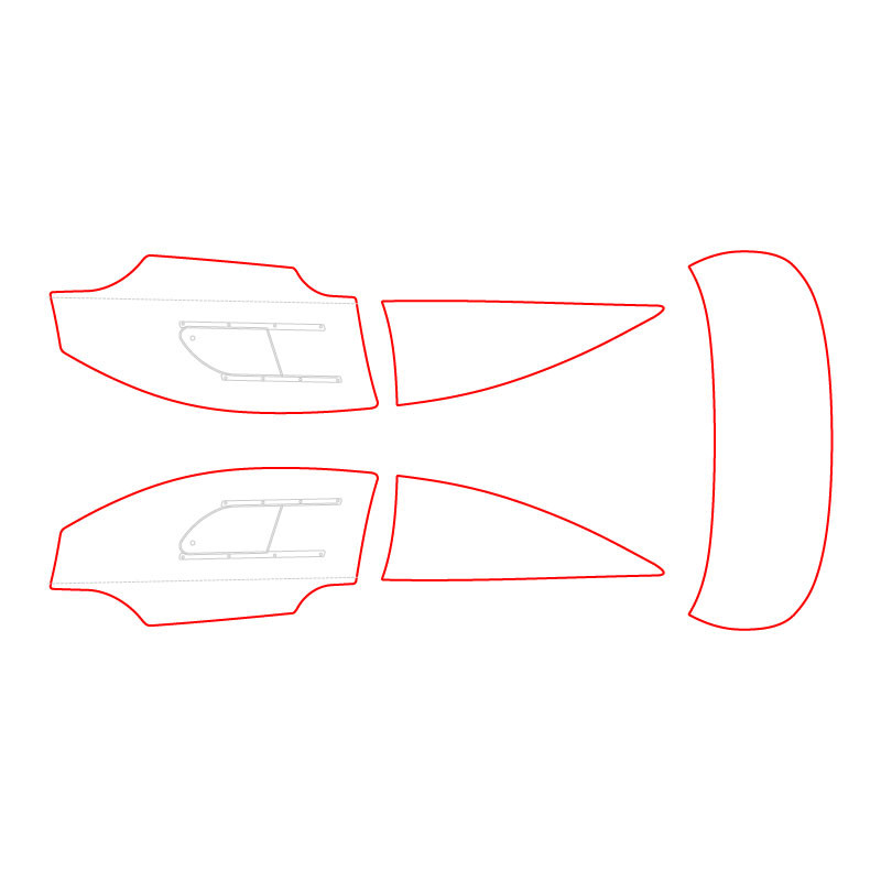 MAKROLON Racing Window voor OPEL ASTRA H-C (GTC/OPC) - RW-048050013 - 350482013