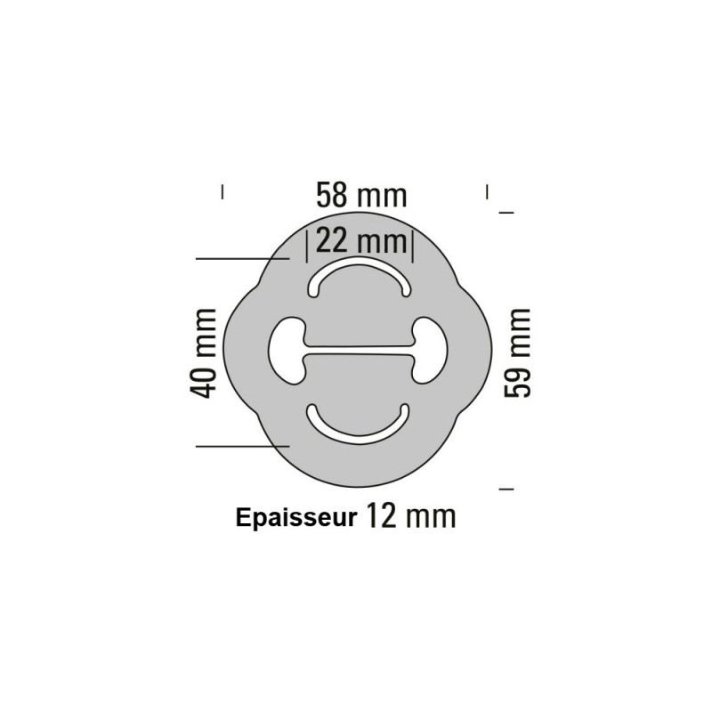 Silentbloc Uitlaat 220°C POWERSPRINT 909918 - PS-909918 - 909918 - 3661768257807