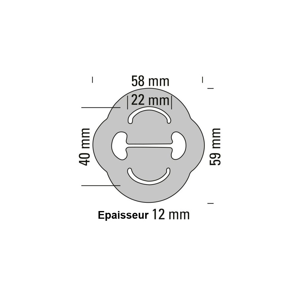 Boccola Scarico 220°C Powersprint lunghezza 58mm - PS-909918 - 909918 - 3661768257807