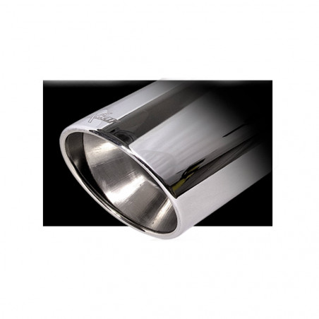 Uscita Scarico Inoxcar Diametro 100 X-Race Chromo lunghezza 250mm