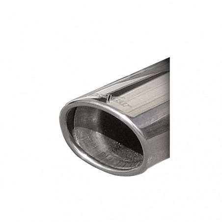 Uscita Scarico Inoxcar Ovale Diametro 90x70mm lunghezza 250mm