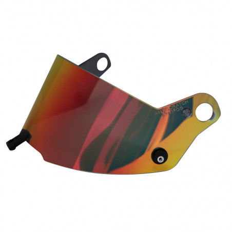 Visière STILO Iridium Rouge Foncé Casque ST5