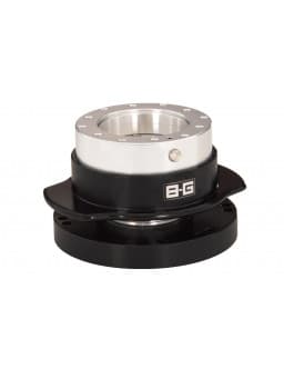 BG RACING Sterring wheel quick release - adaptor 6x101/9x101.6 PCD to 6x70/6x74 PCD (with screws)