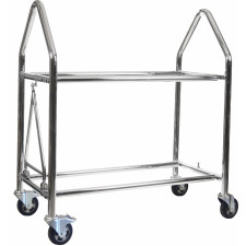 Modulaire trolley met roestvrijstalen banden, 1,8 m, in breedte verstelbaar - GT2i - BG-R102S - BGR102S - 5060252090667