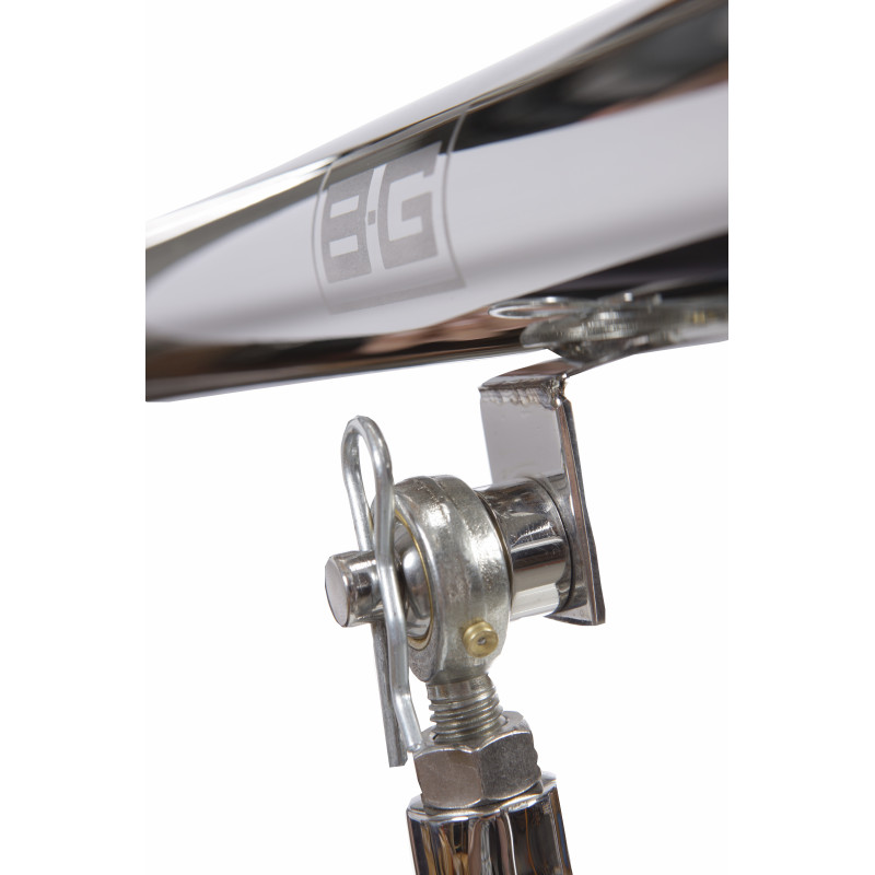 Modulaire trolley met roestvrijstalen banden, verstelbare breedte 400-550 mm, stangen 1,5 m - GT2i - BG-R104S - BGR104S - 5060252090711