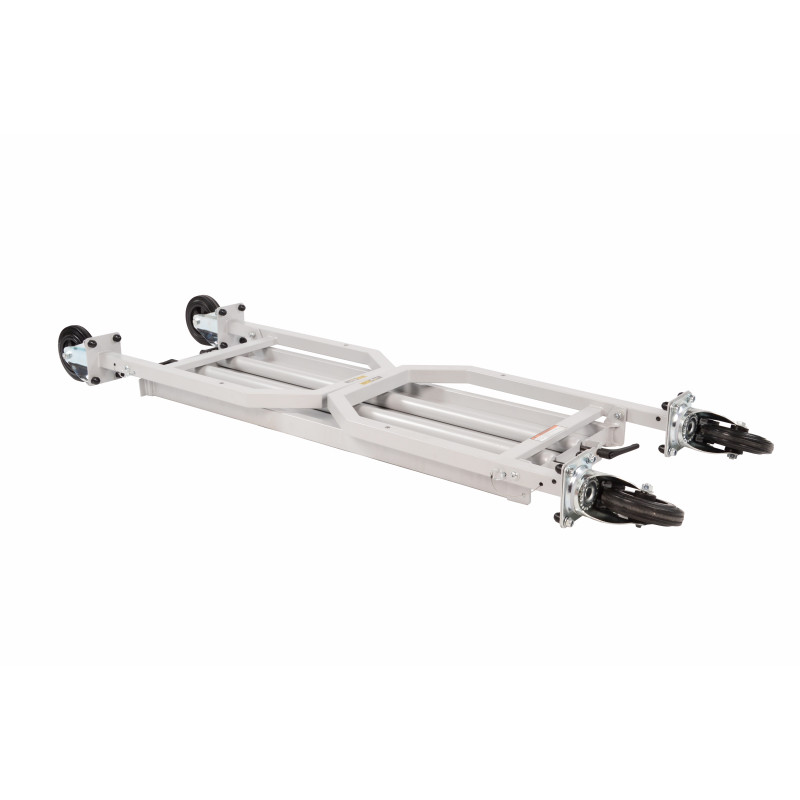 Opvouwbare trolley voor banden en paddock-accessoires, grijs, aluminium/rubber wielen - GT2i - BG-R108PAL - BGR108PAL - 5060252096195