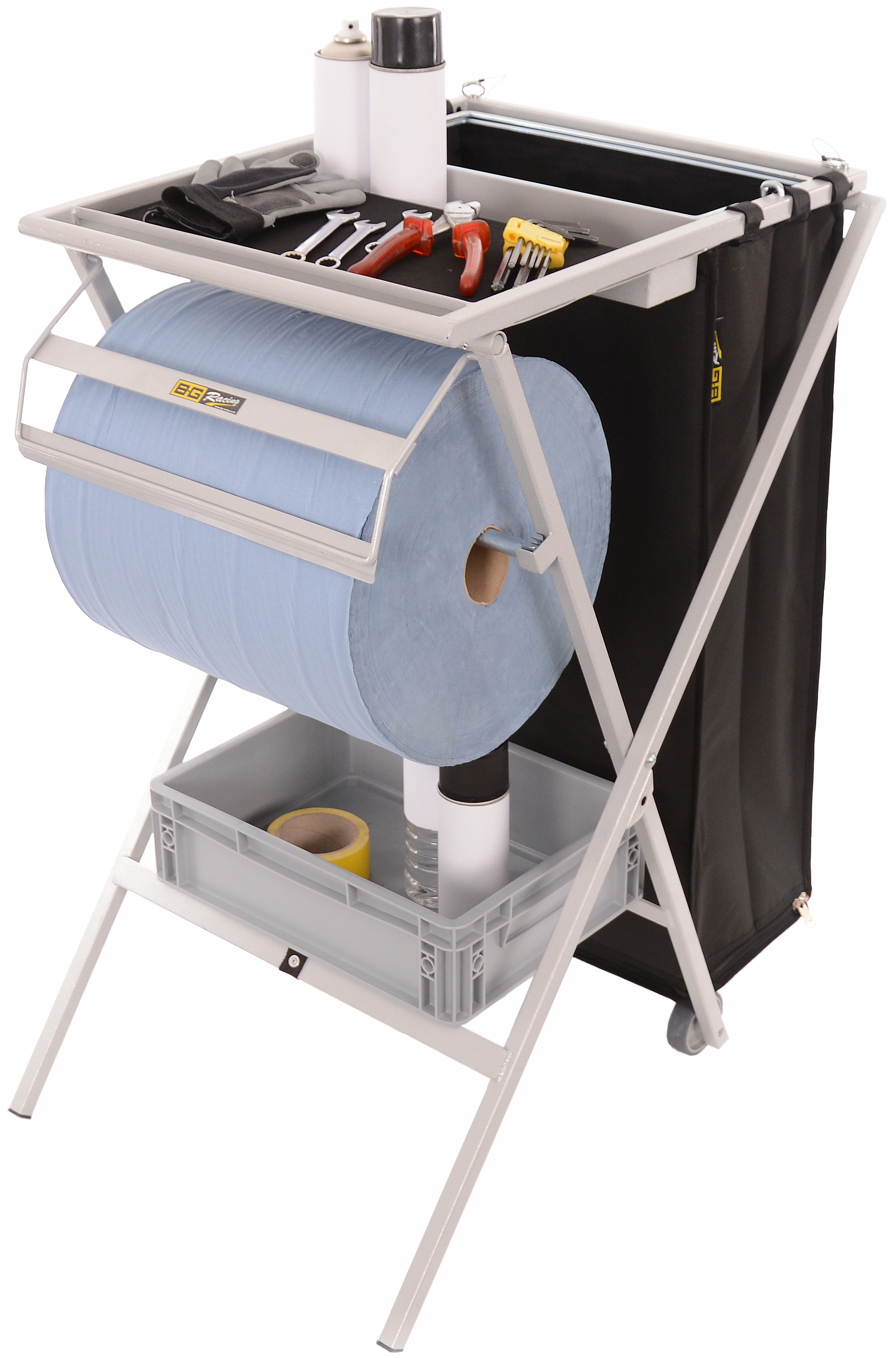Inklapbare serveertafel, grijs - BG-R109P - BGR109P - 5060252090865