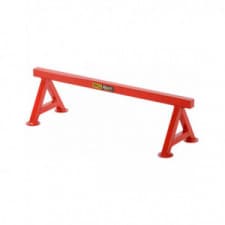BG RACING small 6" RED chassis stands (PAIR) - Powder coated - image #