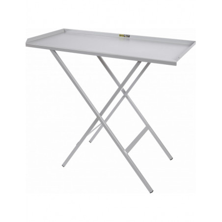 BG RACING Folding PADDOCK table - GREY Powder coated