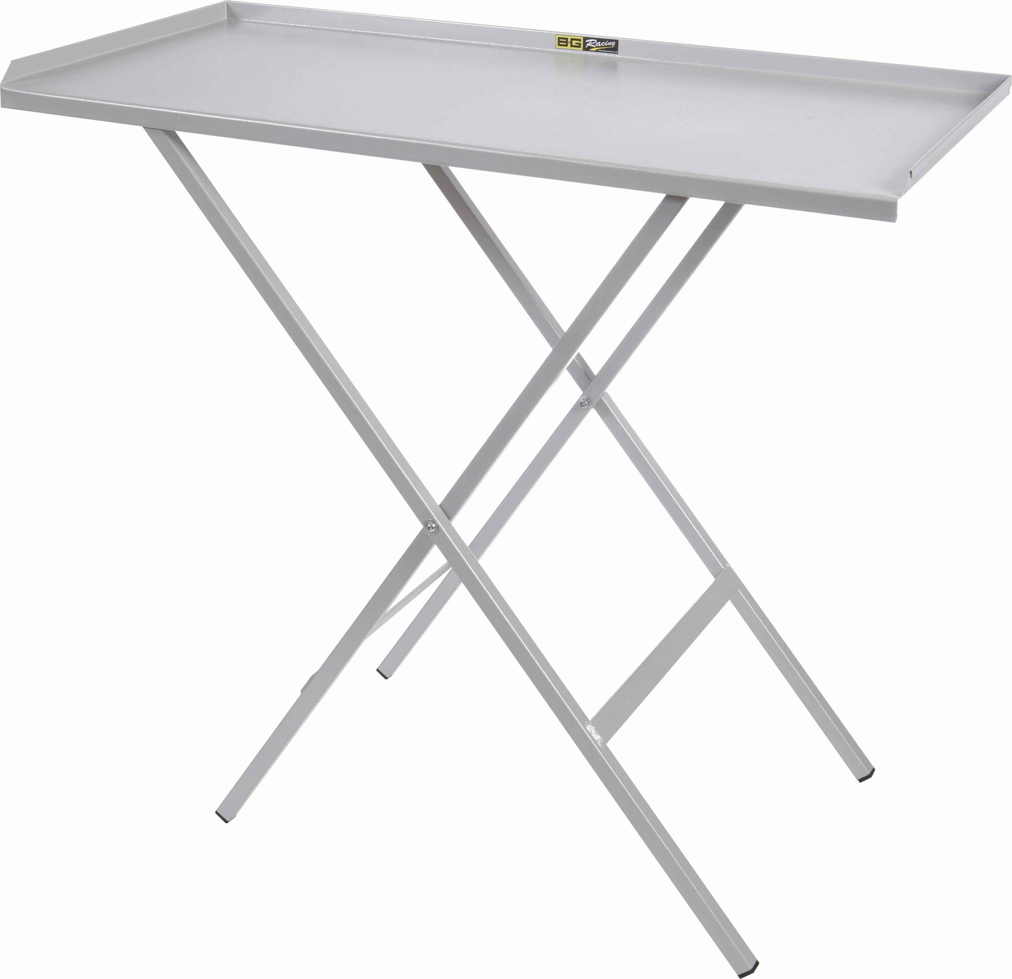 Masă pliantă din oțel, de culoare gri - BG-R175P - BGR175P - 5060252091312