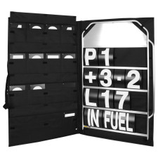 Brede aluminium bordenkit met witte cijfers en tas - GT2i - BG-R250 - BGR250 - 5060252091398