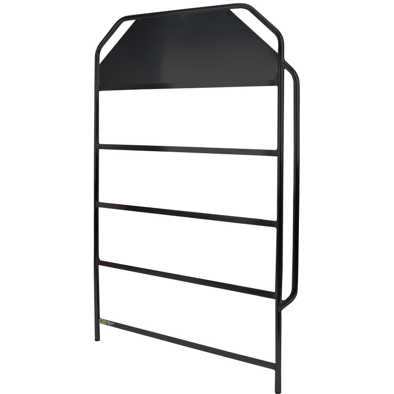 Lichtgewicht 4-lijns zwart aluminium paneelframe met ergonomische handgreep - GT2i - BG-R251BLA - BGR251BLA - 5060252091503