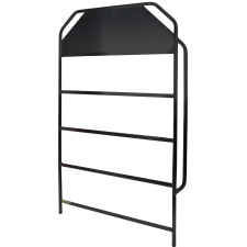 Lichtgewicht 4-lijns zwart aluminium paneelframe met ergonomische handgreep - GT2i - BG-R251BLA - BGR251BLA - 5060252091503