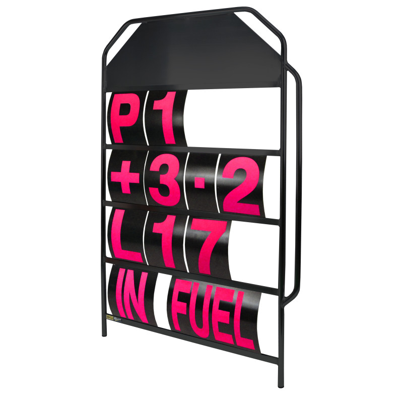 Lichtgewicht 4-lijns zwart aluminium paneelframe met ergonomische handgreep - GT2i - BG-R251BLA - BGR251BLA - 5060252091503