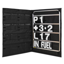 Aluminium signalisatie kit witte nummers opbergtas - GT2i - BG-R260 - BGR260 - 5060252091534