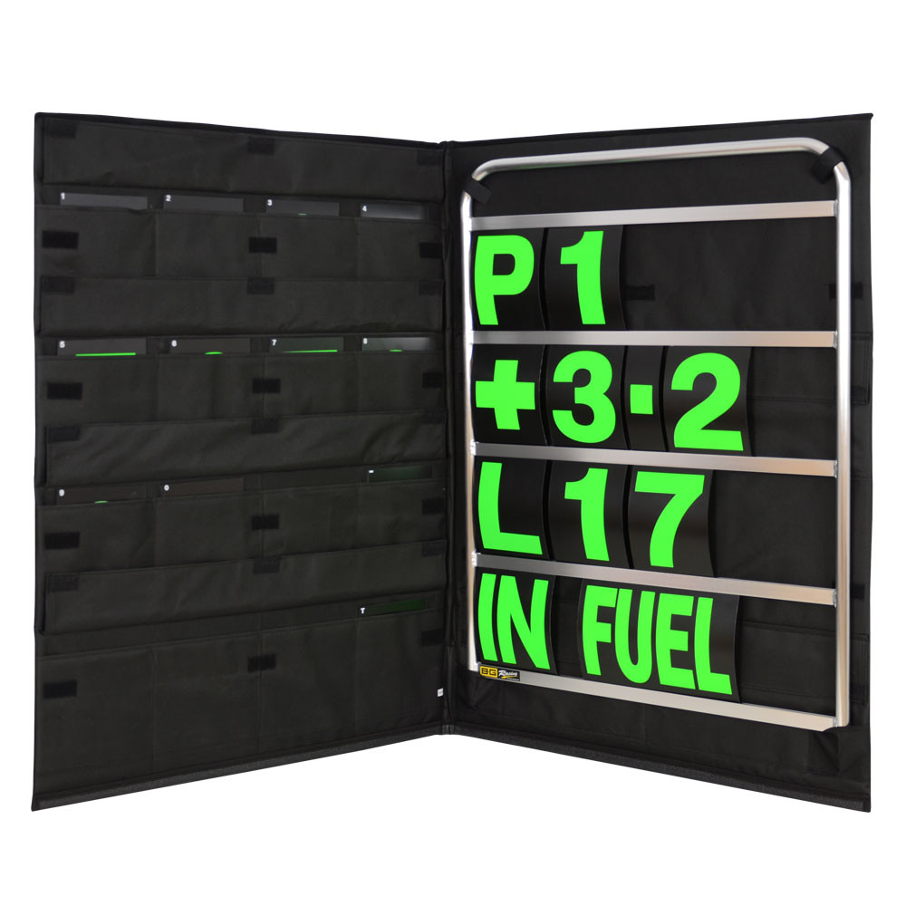 T6 aluminium bordenkit, groene nummers, nylon tas, 830x630mm - GT2i - BG-R260G - BGR260G - 5060252091640