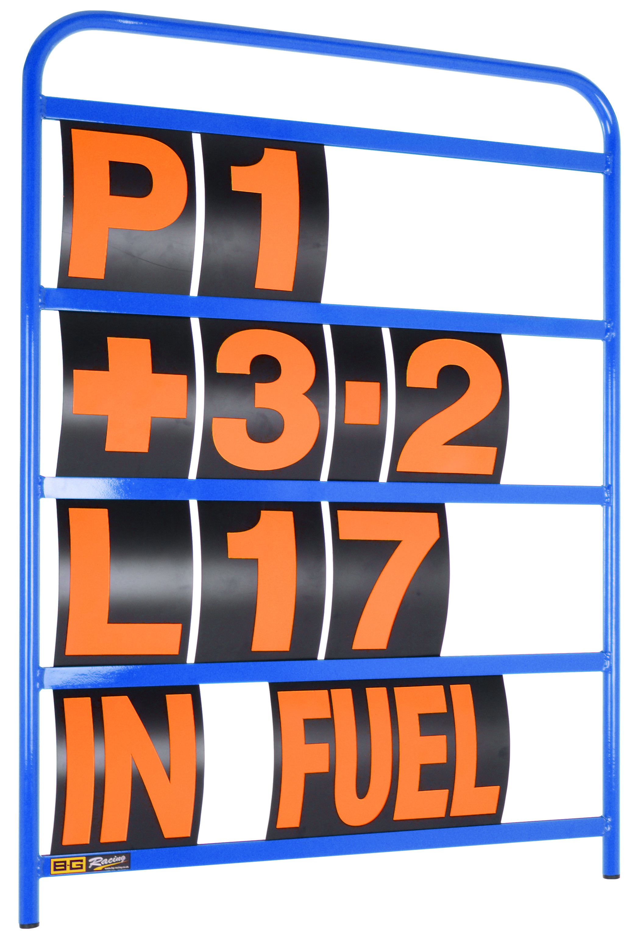 Blauw T6 aluminium paneelframe, 830x630mm, 4 rijen, lichtgewicht en aanpasbaar - GT2i - BG-R261BLU - BGR261BLU - 5060252091756