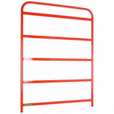 Cadre de panneautage aluminium rouge