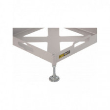 Support réglable en acier 680kg pour balances de réglages, vendu par 4