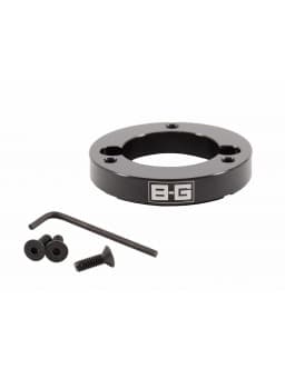 BG RACING Sterring wheel racing 15mm eccentric spacer 3x50.8mm PCD - 10mm OFFSET