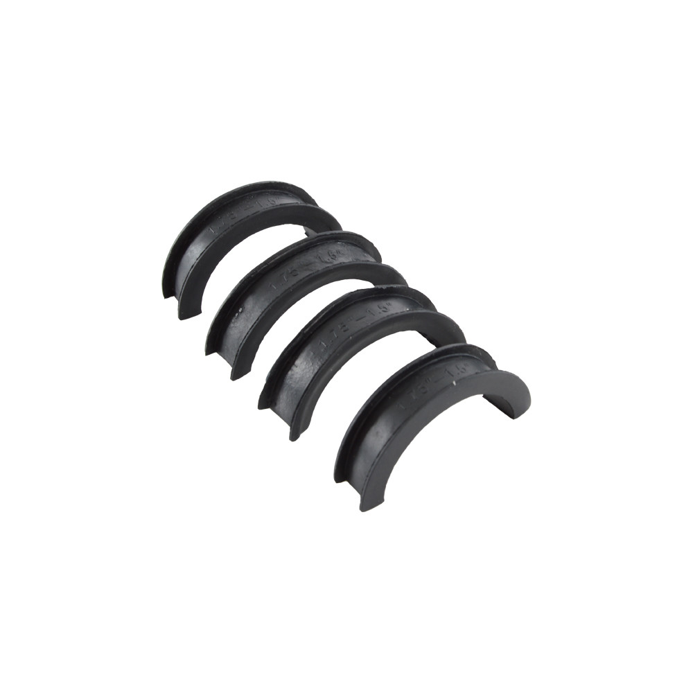 Set de distanțier de reducere din cauciuc pentru reducerea diametrului de la 44,5 mm la 43,2 mm și 38,1 mm - BG-R754 - BGR754 - 5060252095198