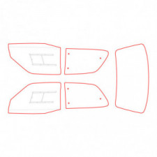 MAKROLON Racing Venster voor CITROEN SAXO