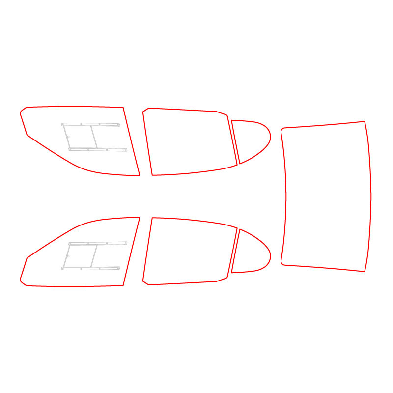 Geam Makrolon Racing Window pentru SEAT LEON MK1 - RW-012050014-2T1 - 350122014-2T1