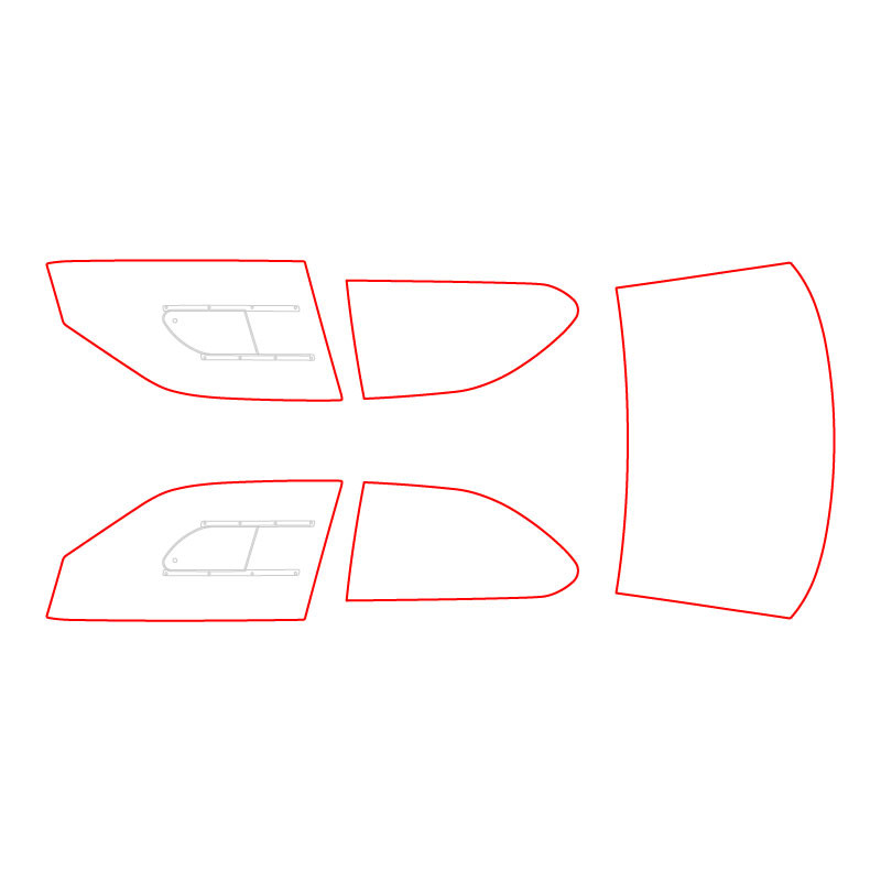 MAKROLON Racing Venster voor BMW E36 COMPACT - RW-021050013 - 350212013