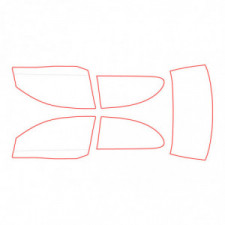 Vitrage MAKROLON Racing Window pour SEAT IBIZA III