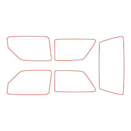 MAKROLON Racing Raam voor VOLKSWAGEN GOLF MK2