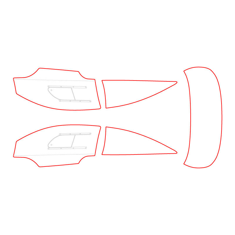 MAKROLON Racing Window voor OPEL ASTRA H-C (GTC/OPC) - RW-048050013 - 350482013