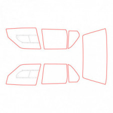 Vitrage MAKROLON Racing Window pour BMW E30 BERLINA