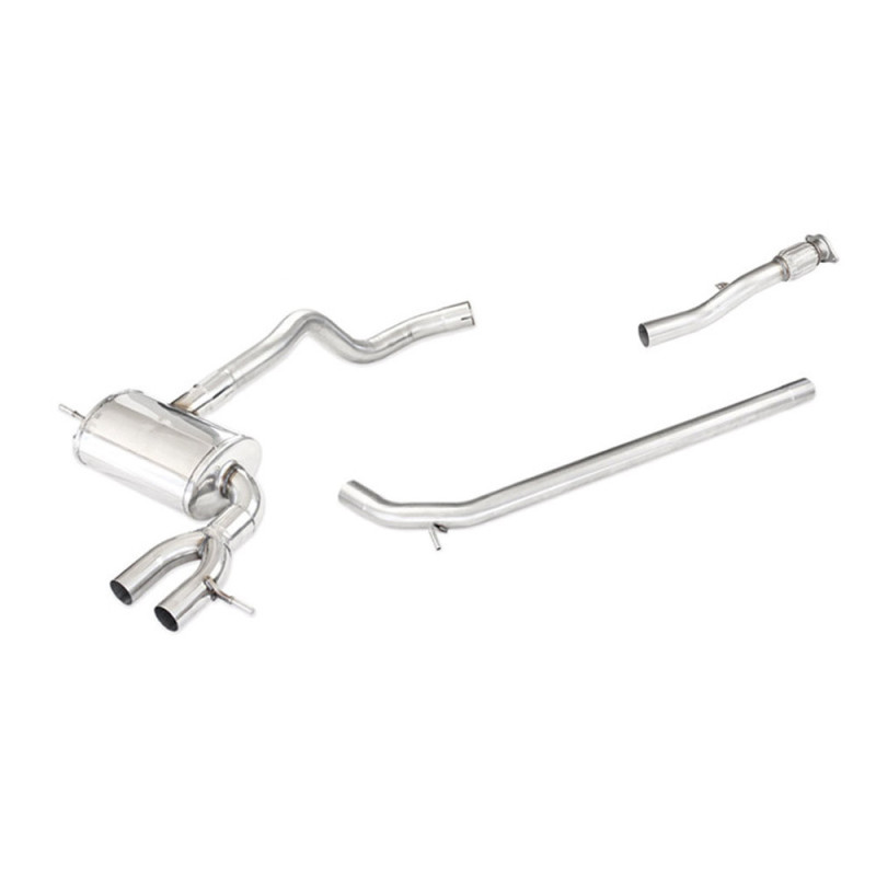 Cat Back 2Sorties Diameter 76mm Inoxcar Renault Megane 4 RS 1.8turbo na 2018 - IC-CATBACK127 - CATBACK.127 - 3661768558744