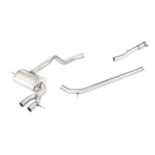 Cat Back 2Sorties Diameter 76mm Inoxcar Renault Megane 4 RS 1.8turbo na 2018 - IC-CATBACK127 - CATBACK.127 - 3661768558744
