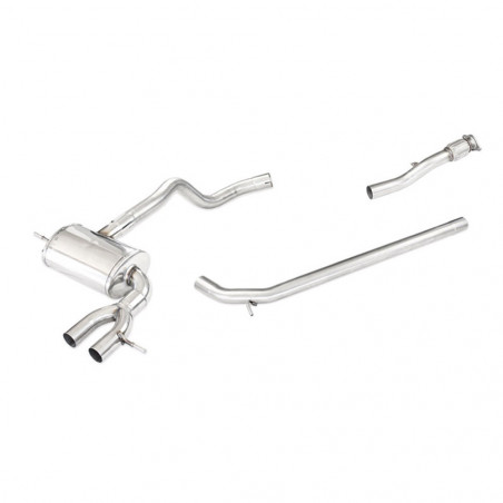 Diameter 76mm Inoxcar 2 outlets catback Renault Megane 4 RS 1.8turbo after 2018