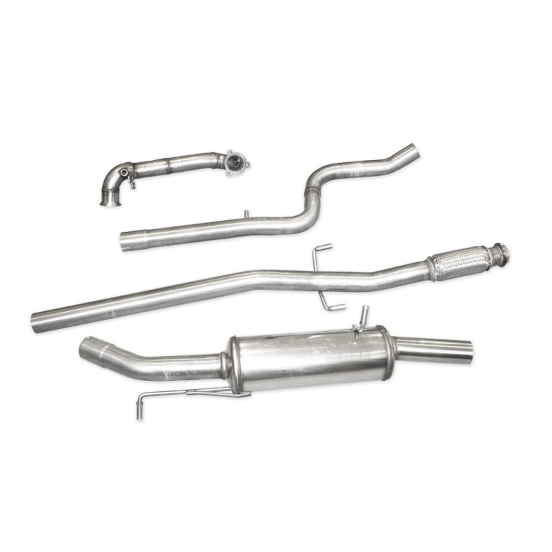 Groep A Inox Inoxcar Lijn 63.5mm Peugeot 208 1.6 GTI 200pk - IC-LPE17 - LPE.17 - 3661768535059