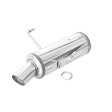 Aansluiting Inox Inoxcar Peugeot 406 2.0 Coupé Après 1997 1x90mm Rally - IC-PE4060490RA - PE406.04.90RA - 3661768207246