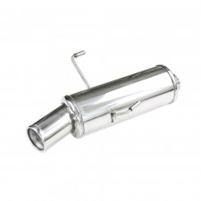 Terminal Echappement Inox Inoxcar Peugeot 406 2.0 Coupé Après 1997 1x102mm