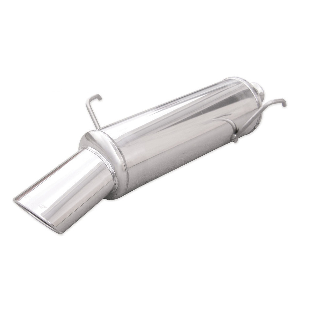 Tub de eșapament din oțel inoxidabil Inoxcar pentru Peugeot 206 1.4, modelele anterioare anului 2000, 120x80 mm - IC-PE20602120 - PE206.02.120 - 3661768274873