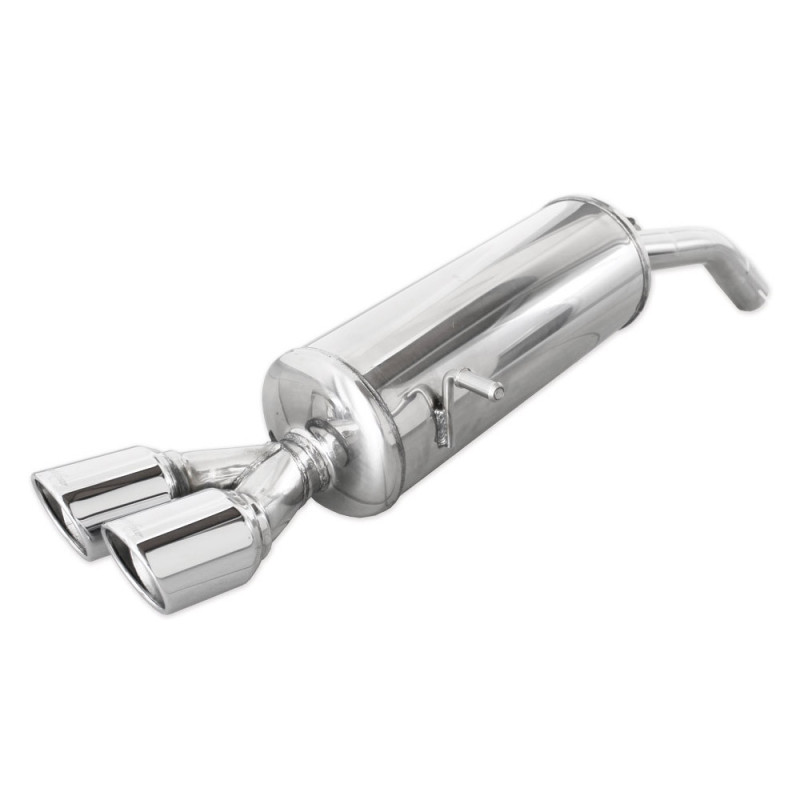 Klemmen / Dempers Inoxcar Inox Peugeot 208 200CV Na 2013 Sortie 2x80 X-Race - IC-PE20801XR80 - PE208.01.XR80 - 3661768442685