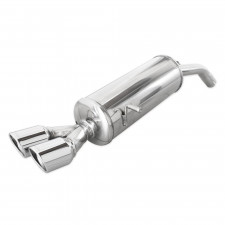 Inoxcar Stainless Steel Rear Exhaust / Muffler Peugeot 208 200CV After 2013 Outlet 2x80 X-Race