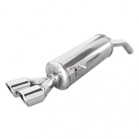 Scarico / Silenziatore Inoxcar Inox Peugeot 208 200CV Dopo 2013 Uscita 2x80 X-Race